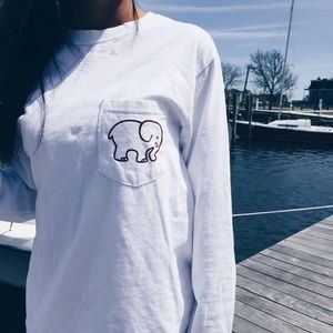 Ivory Ella White Long Sleeve Top